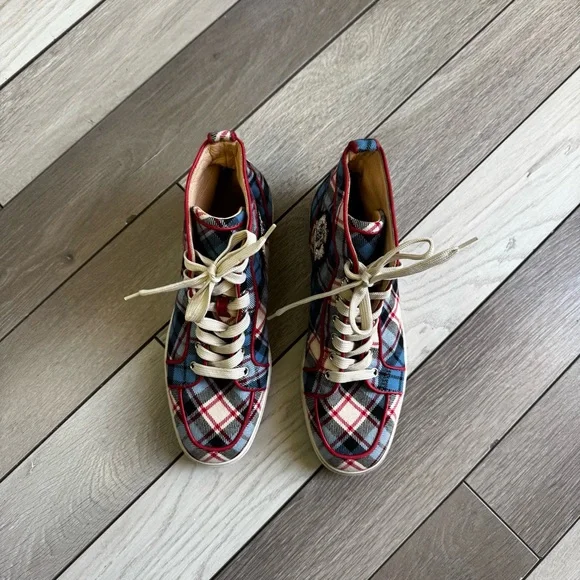 Christian Louboutin Rantus Orlato Flat High
"Tartan" Plaid | Size: 41 - Picture 2 of 16